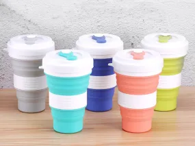 Creative Expandable Silicone Travel Coffee Cup