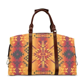 Desert Geo Yellow Red Classic Travel Bag