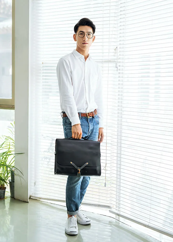 DESIGNER MESSENGER MINIMAL - black