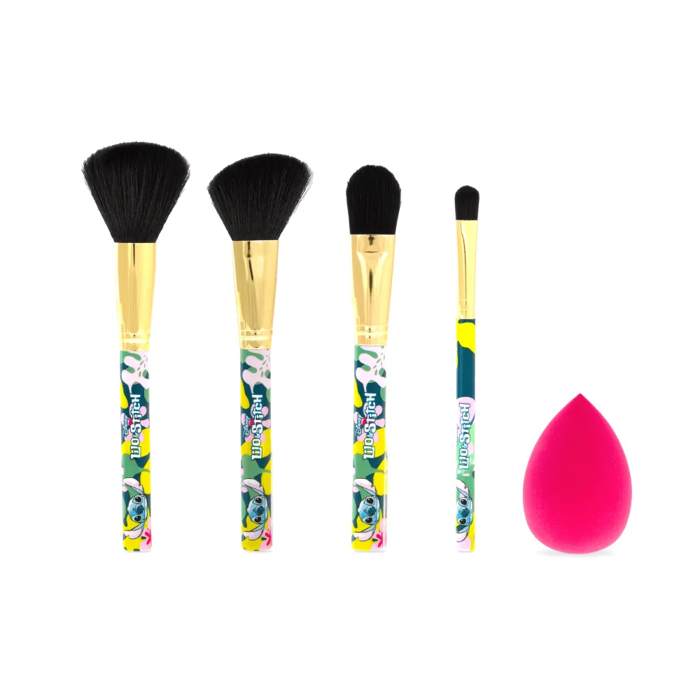 Disney Lilo & Stitch Cosmetics Brush Set by Mad Beauty