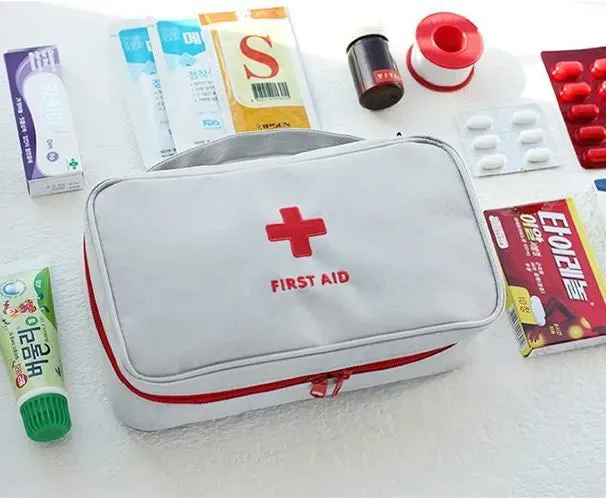 Empty Large First Aid Kits Portable Outdoor Survival Disaster Earthquake Emergency Bags Big Capacity Home/Car Medical Package