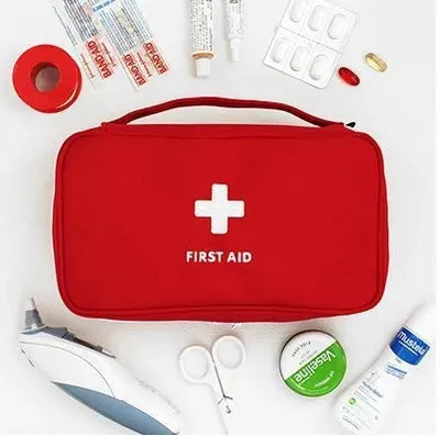 Empty Large First Aid Kits Portable Outdoor Survival Disaster Earthquake Emergency Bags Big Capacity Home/Car Medical Package