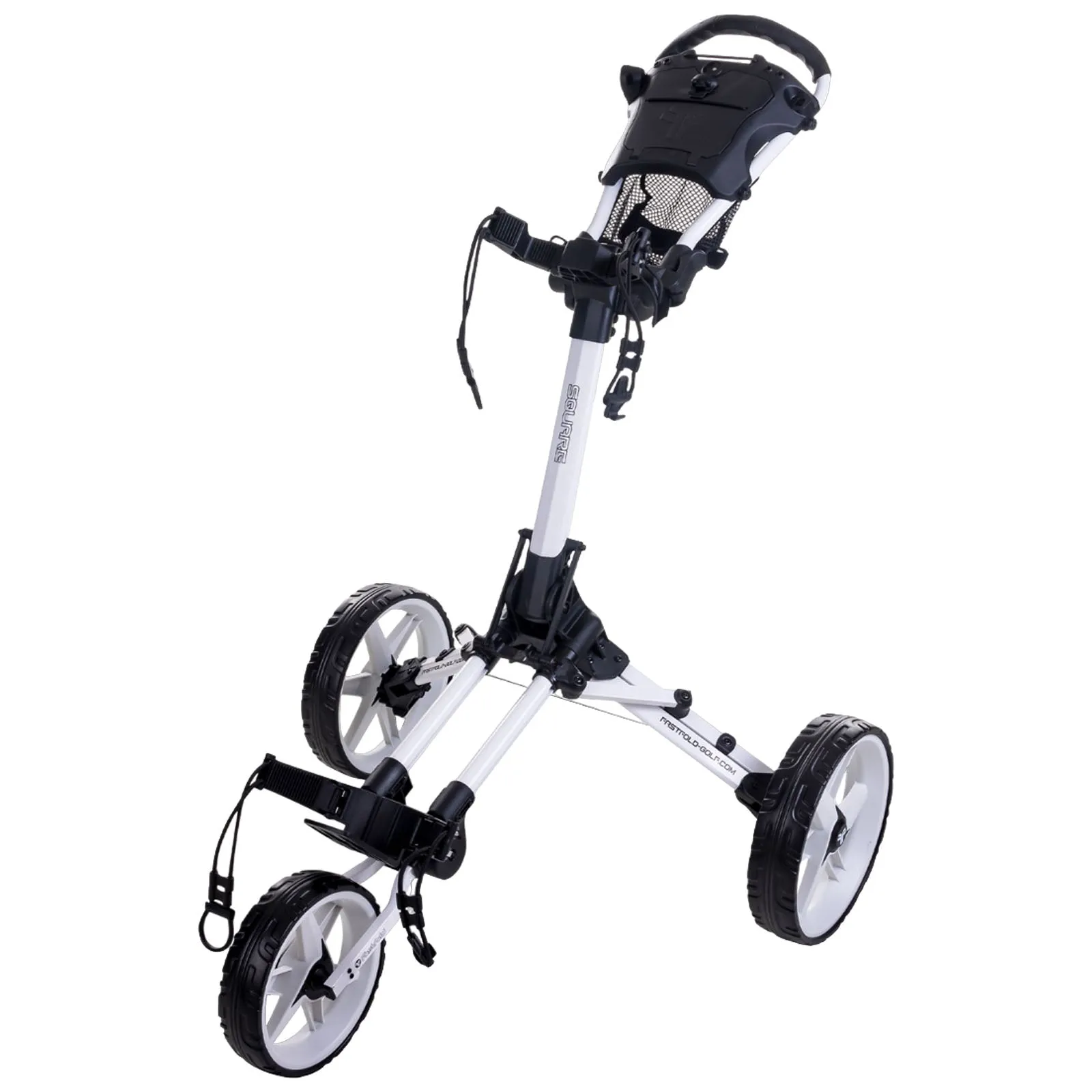 FastFold Square 3-Wheel Compact Golf Trolley