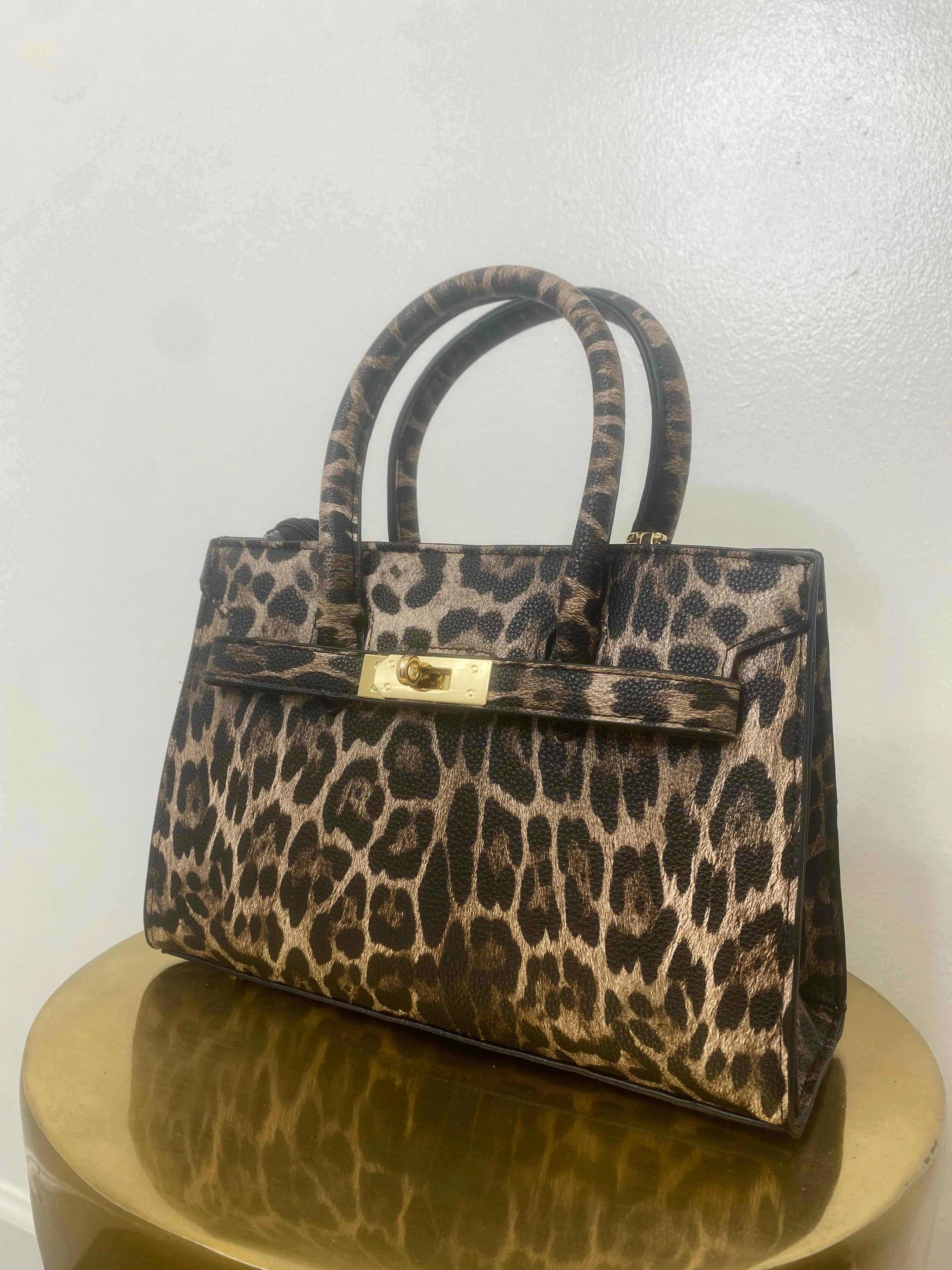 Faux Leo Tote Bag