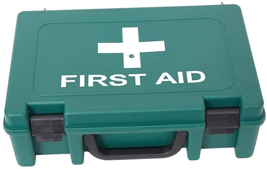 First Aid Kit Emergency Survival Kit Medical Box & Bag for Home,Car,Camping,Sports,Workplace,Office,Traveling,School (Green)