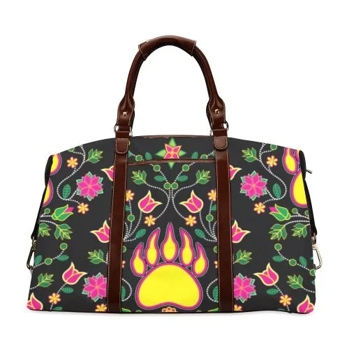 Floral Bearpaw Classic Travel Bag