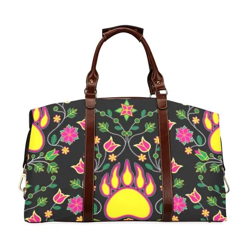 Floral Bearpaw Classic Travel Bag