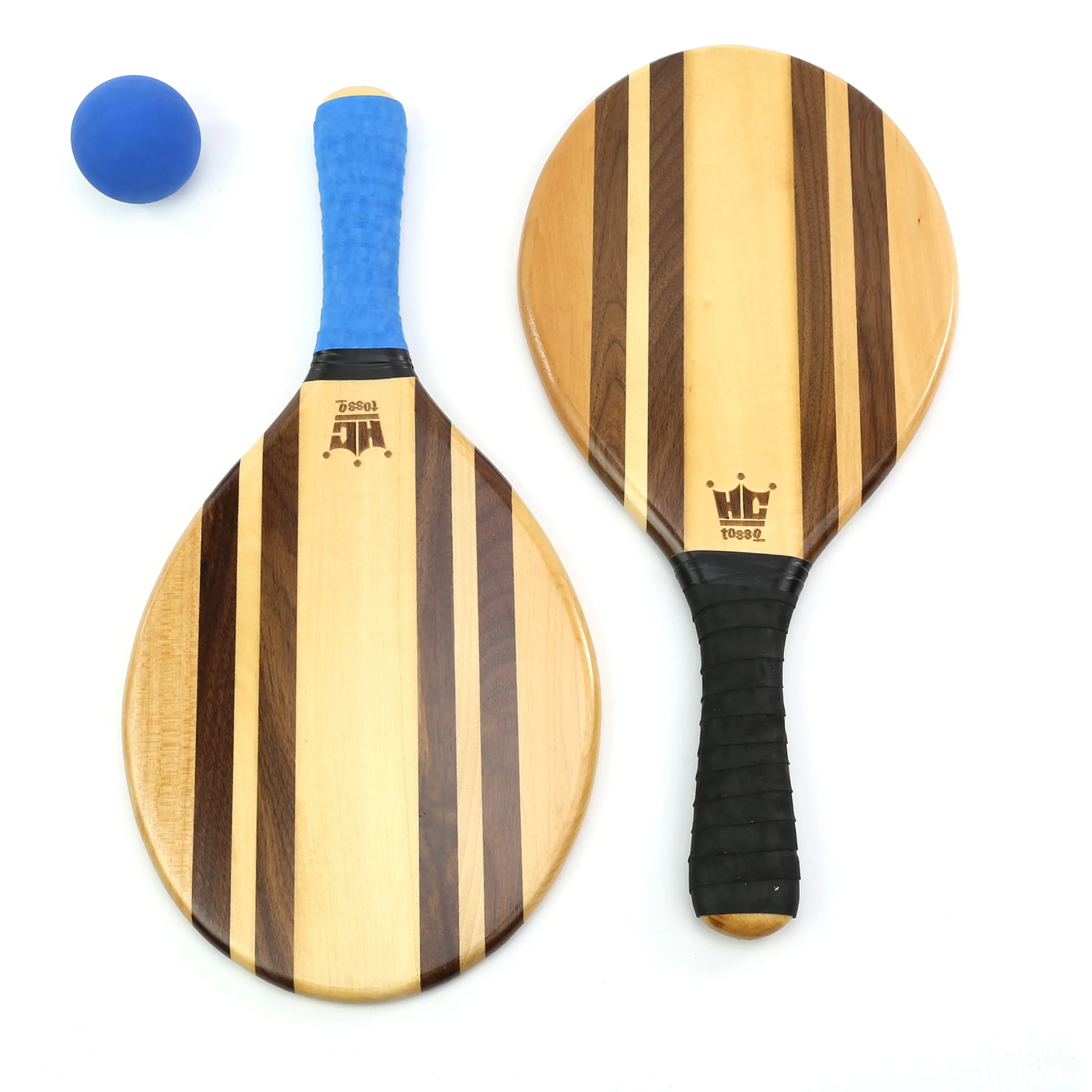 Frescobol Paddle Set (Beach Stripes)