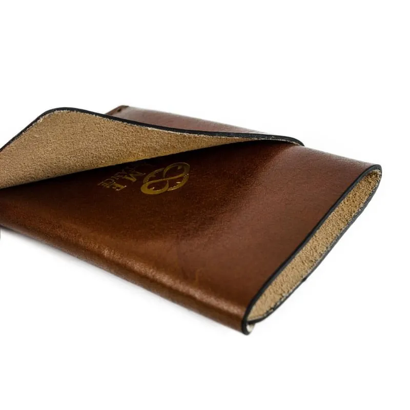 Full Grain Italian Leather Wallet,  Credit Card Holder - Practical magic