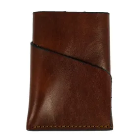 Full Grain Italian Leather Wallet,  Credit Card Holder - Practical magic