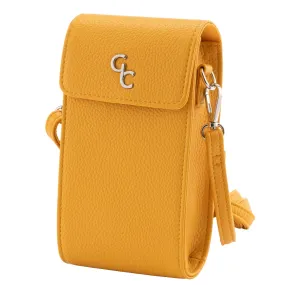 Galway Crystal Fashion Mini Crossbody - Mustard