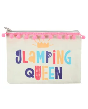 Glamping Queen Makeup Bag - Cotton