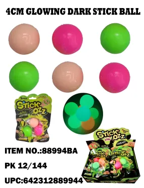 Glow in the Dark Sticky & Stretch Ball