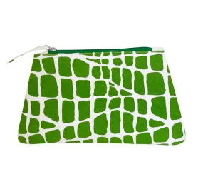 Green Croc Travel Bag