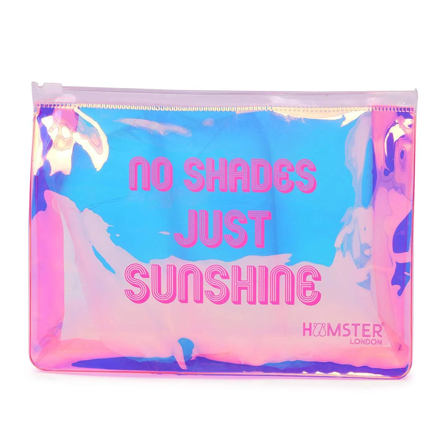 Hamster London No Shades Just Sunshine Pouch Pink