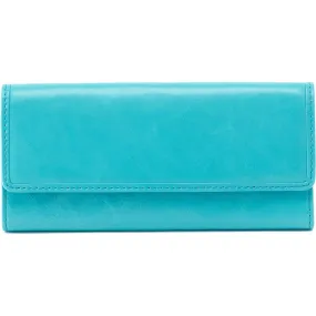 Hobo Ardor Wallet Aqua Vintage Hide Leather