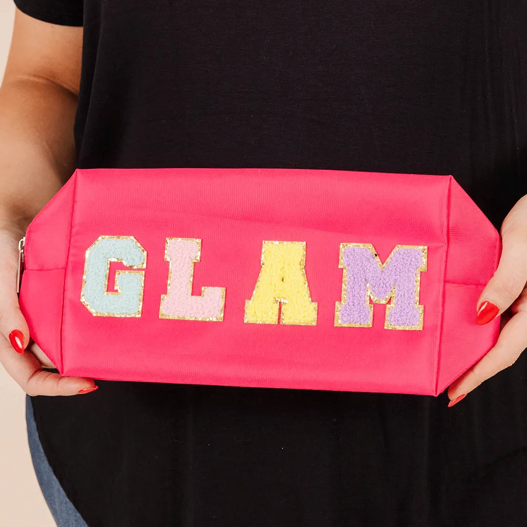 I'm So Glam Beauty Bag, Fuchsia