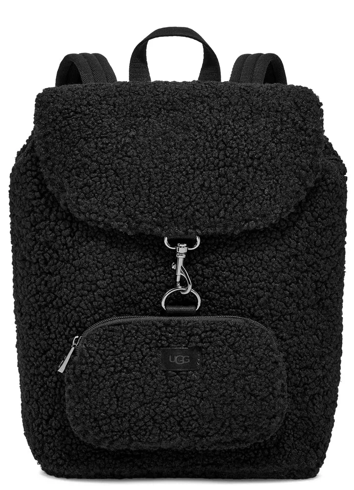 Inara Backpack Sherpa in Black by UGG