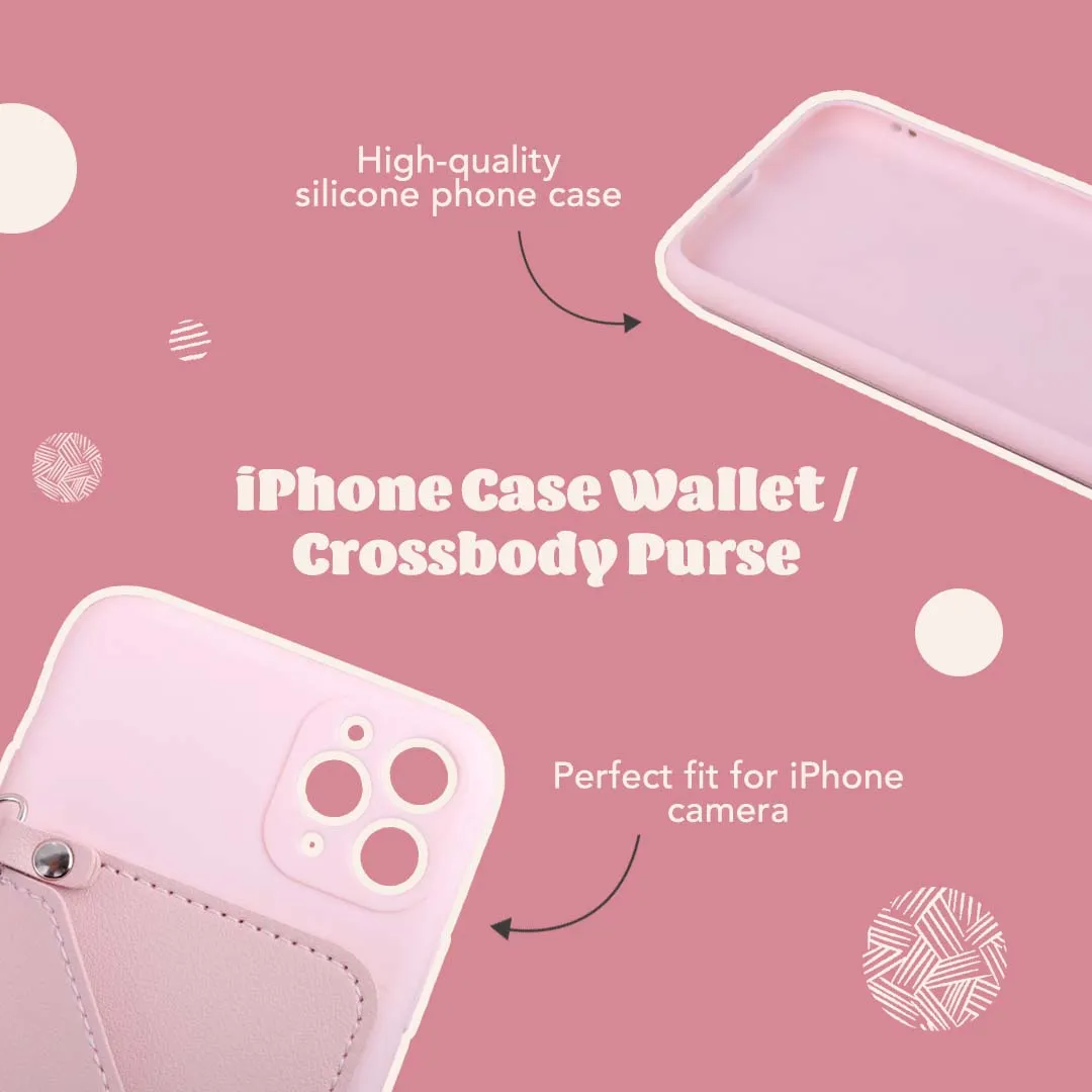 iPhone Case Wallet / Crossbody Purse (iPhone 13 and under)