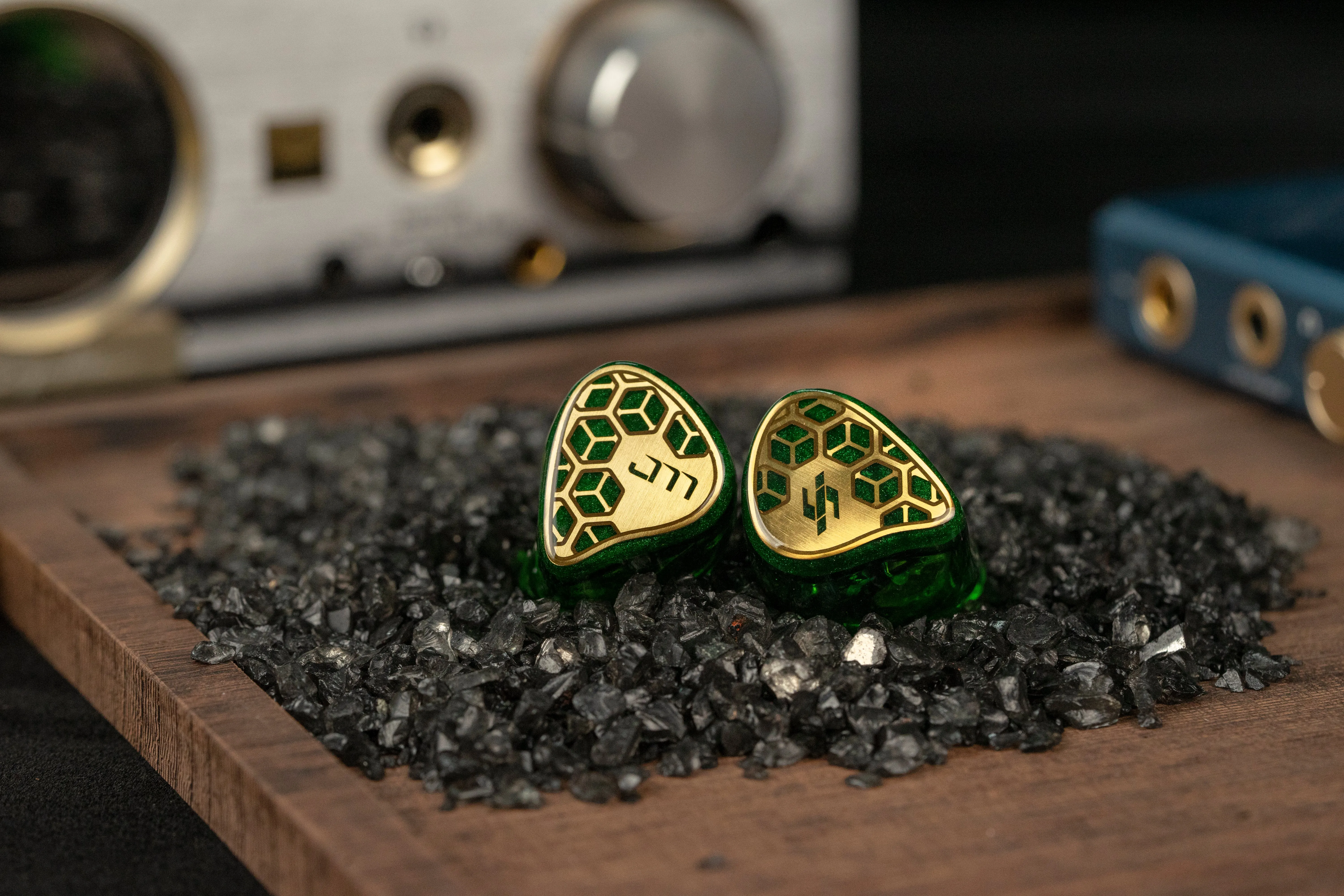 Jomo Audio Instinct IEMs (Emerald Green)