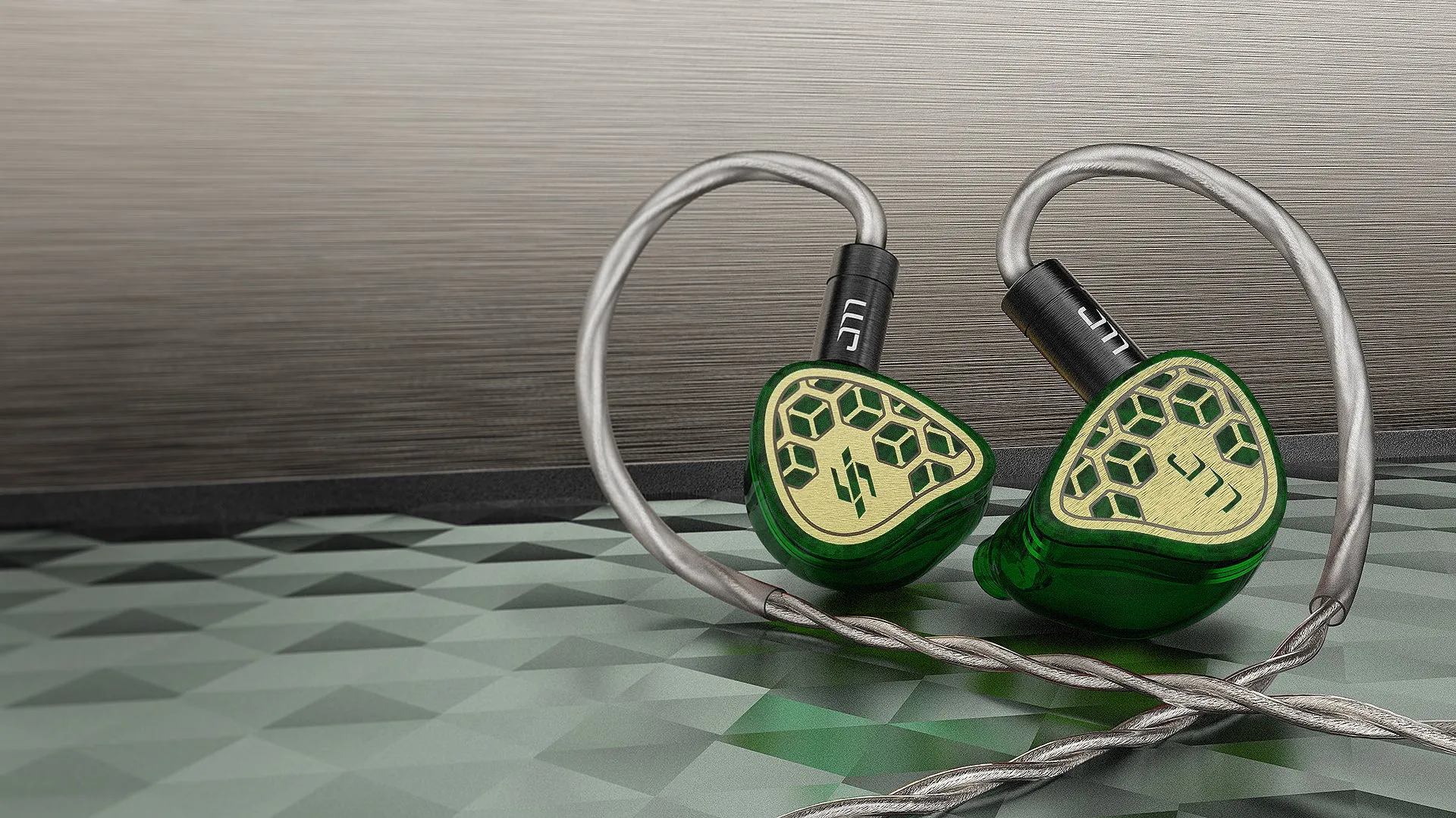 Jomo Audio Instinct IEMs (Emerald Green)