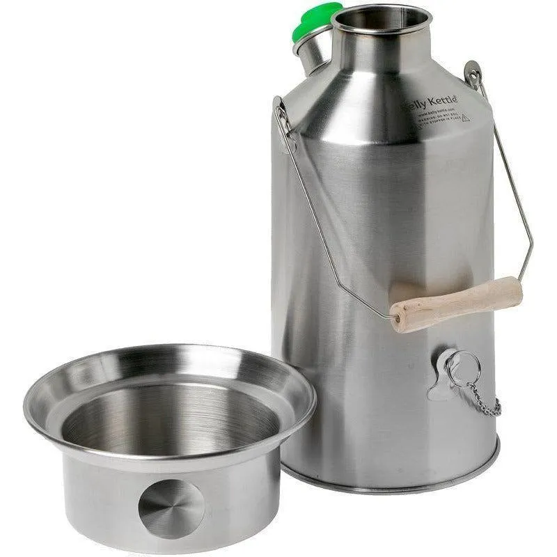 Kelly Kettle Ultimate Base Camp Kit  - Stainless Steel - 1.6L