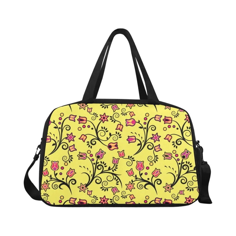 Key Lime Star Fitness Handbag