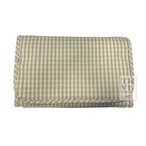 Khaki Gingham Game Changer Pad