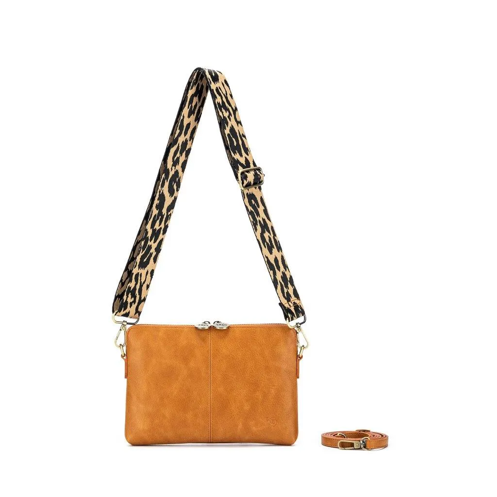 Kiara Tan Crossbody/Clutch