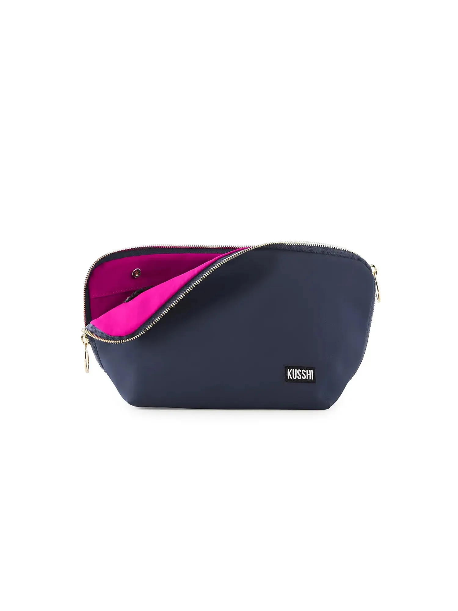 Kusshi Signature Makeup Bag: Fabric