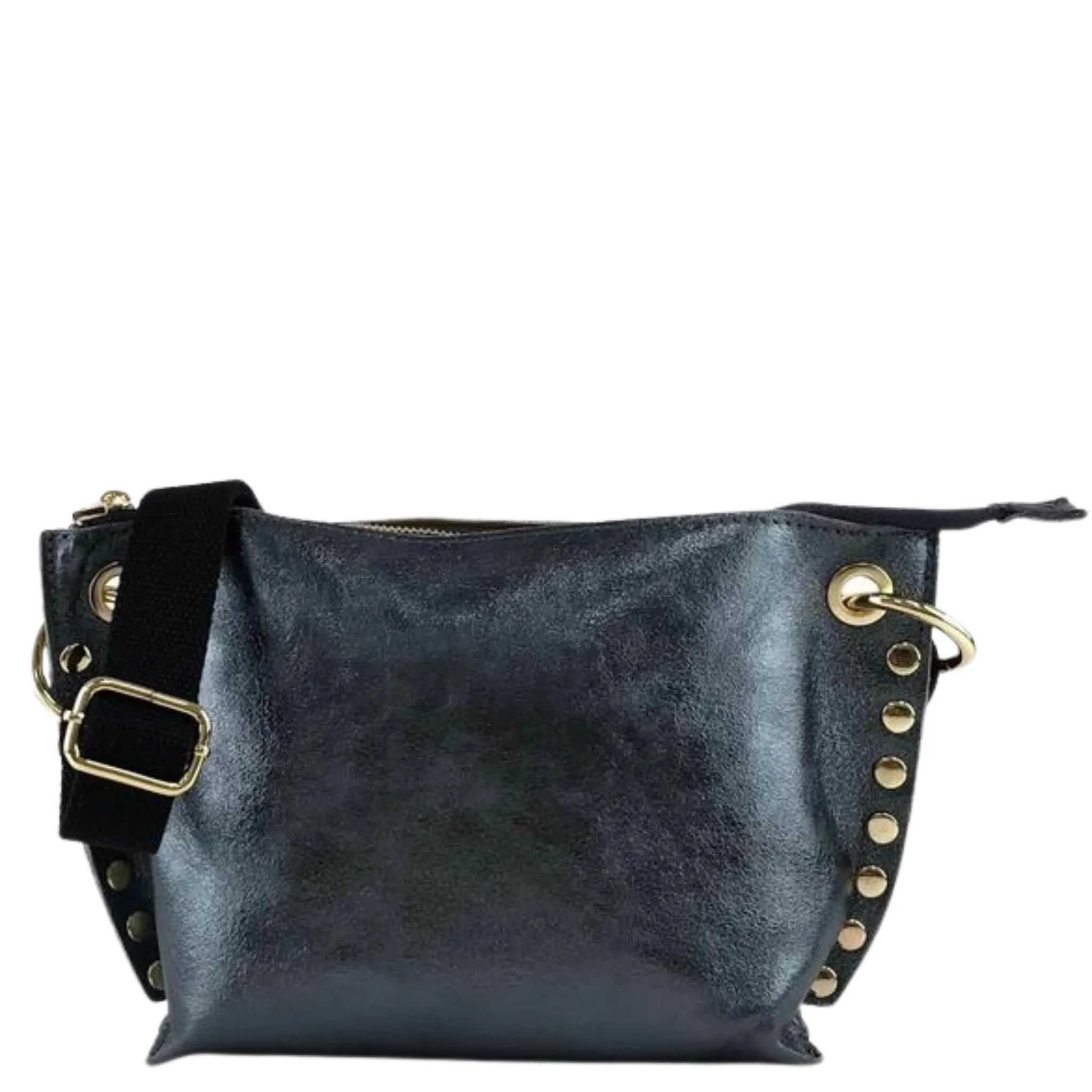 Laminato Studs Crossbody Bag