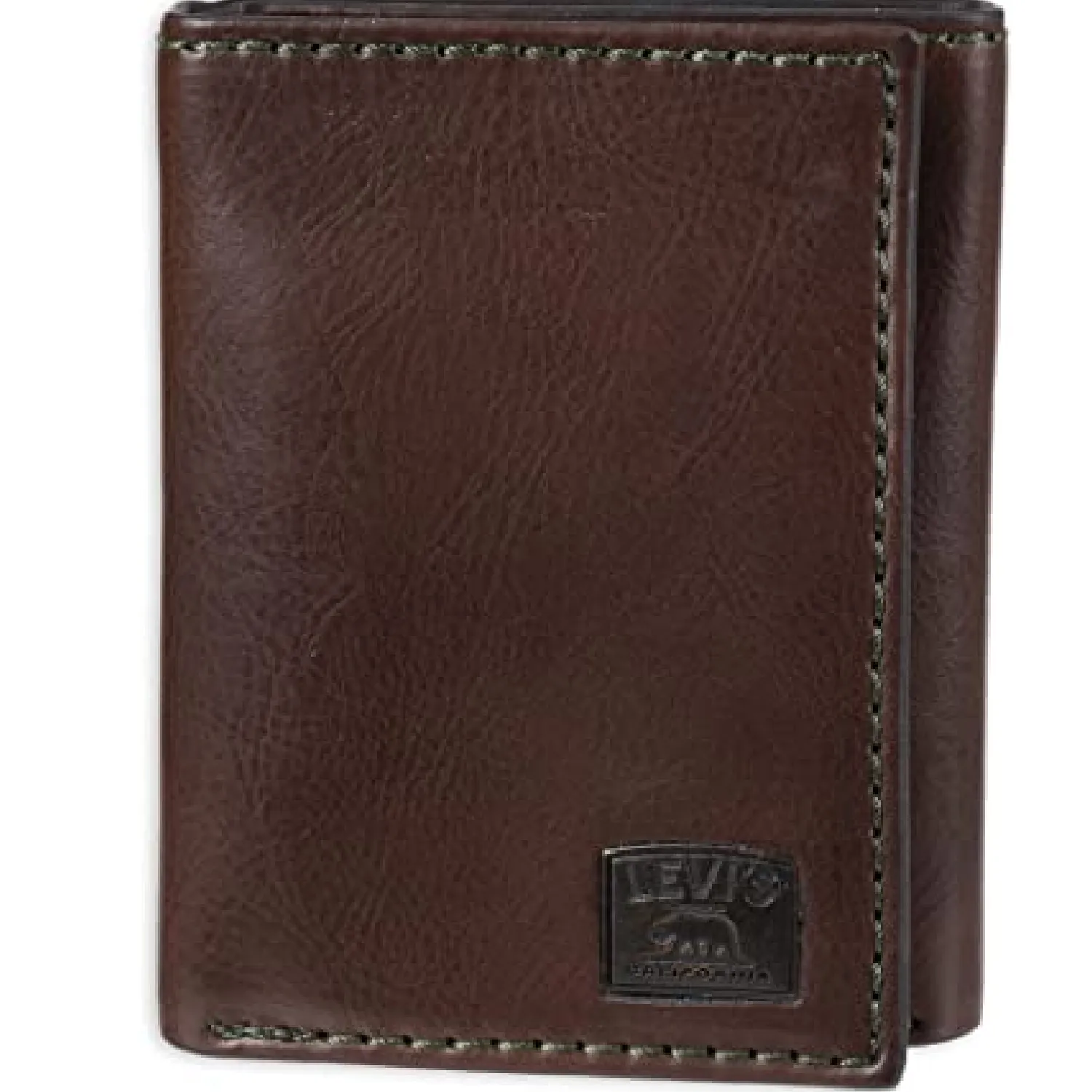 Levi's Men's Trifold Wallet-Sleek and Slim Includes Id Window and Credit Card Holder