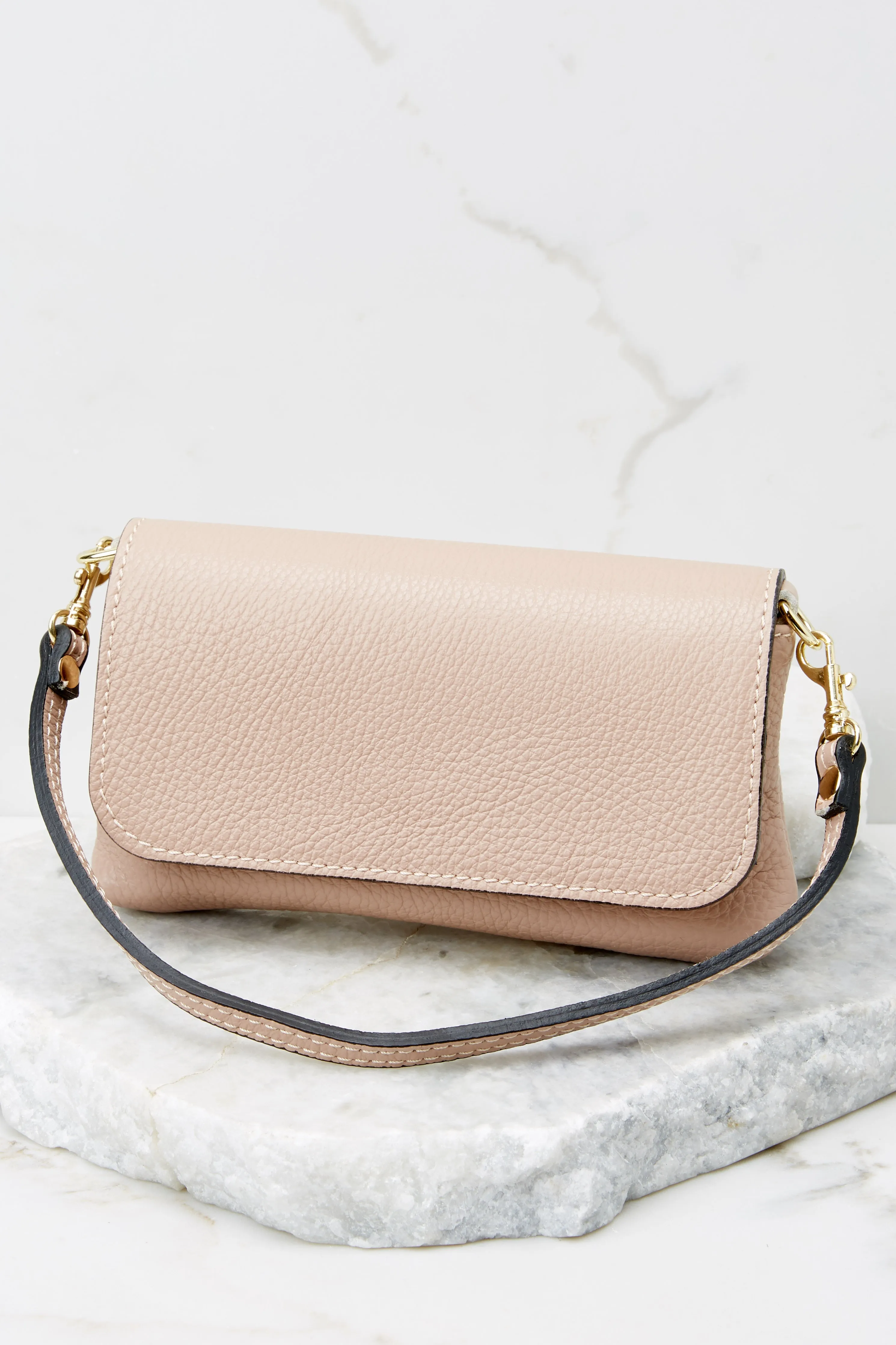 Little Lady Nude Leather Bag