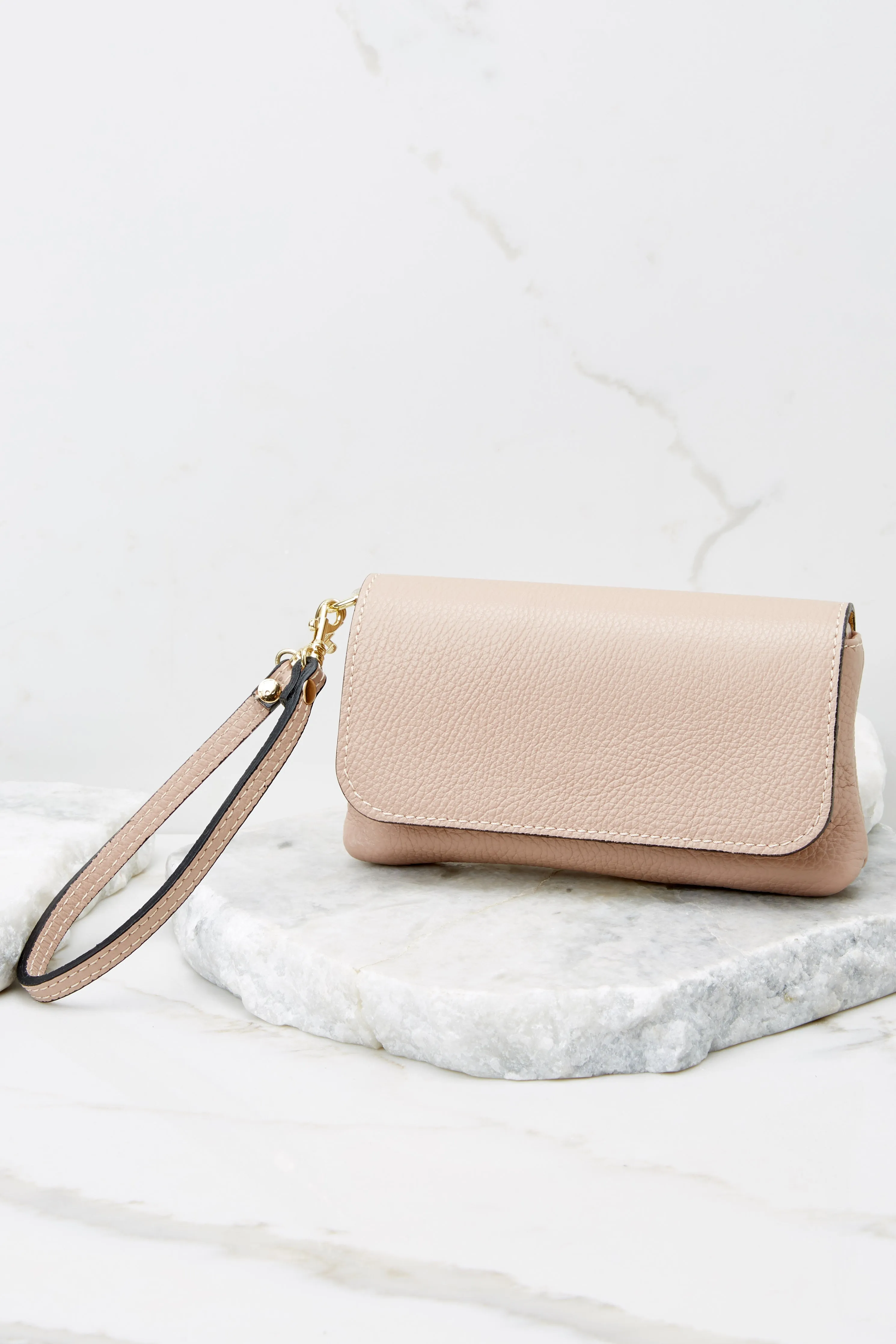 Little Lady Nude Leather Bag