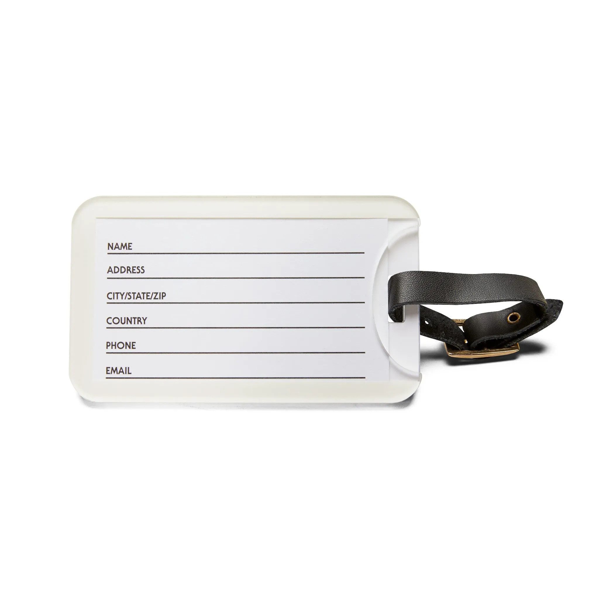 Living is Catching Flights Luggage Tag