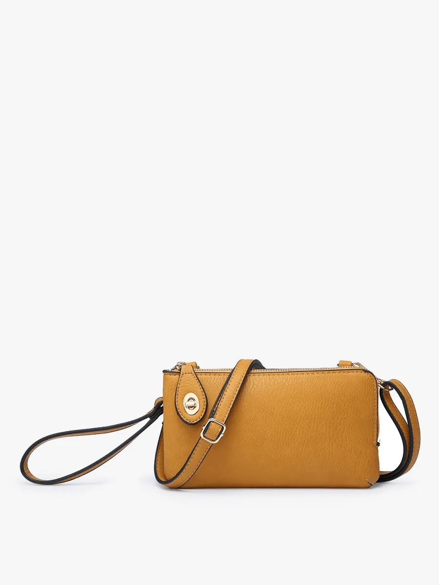 Lock-It Kendall Wristlet/Crossbody | 5 Colors