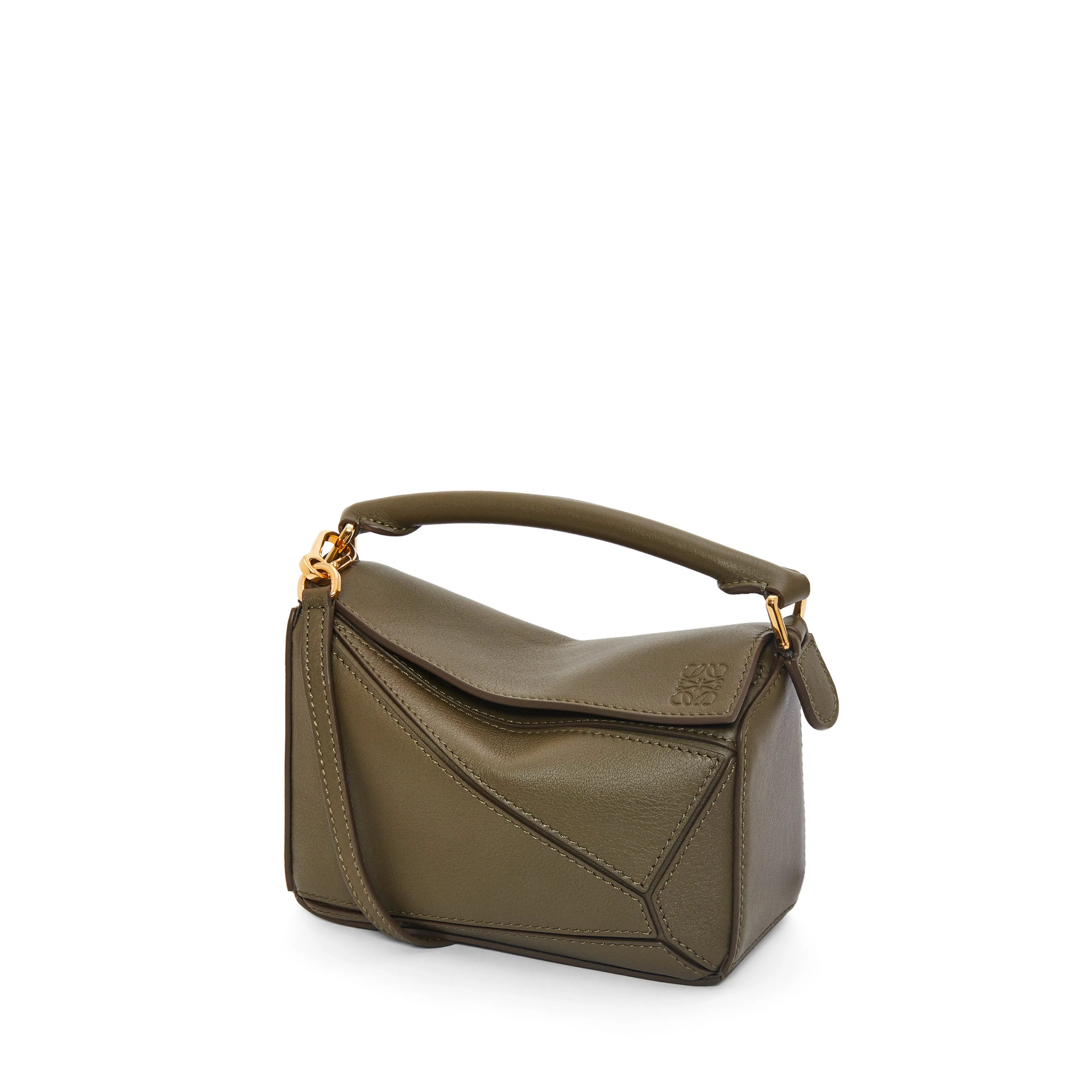 Loewe - Women's Puzzle Mini Bag - (Dark Khaki Green)