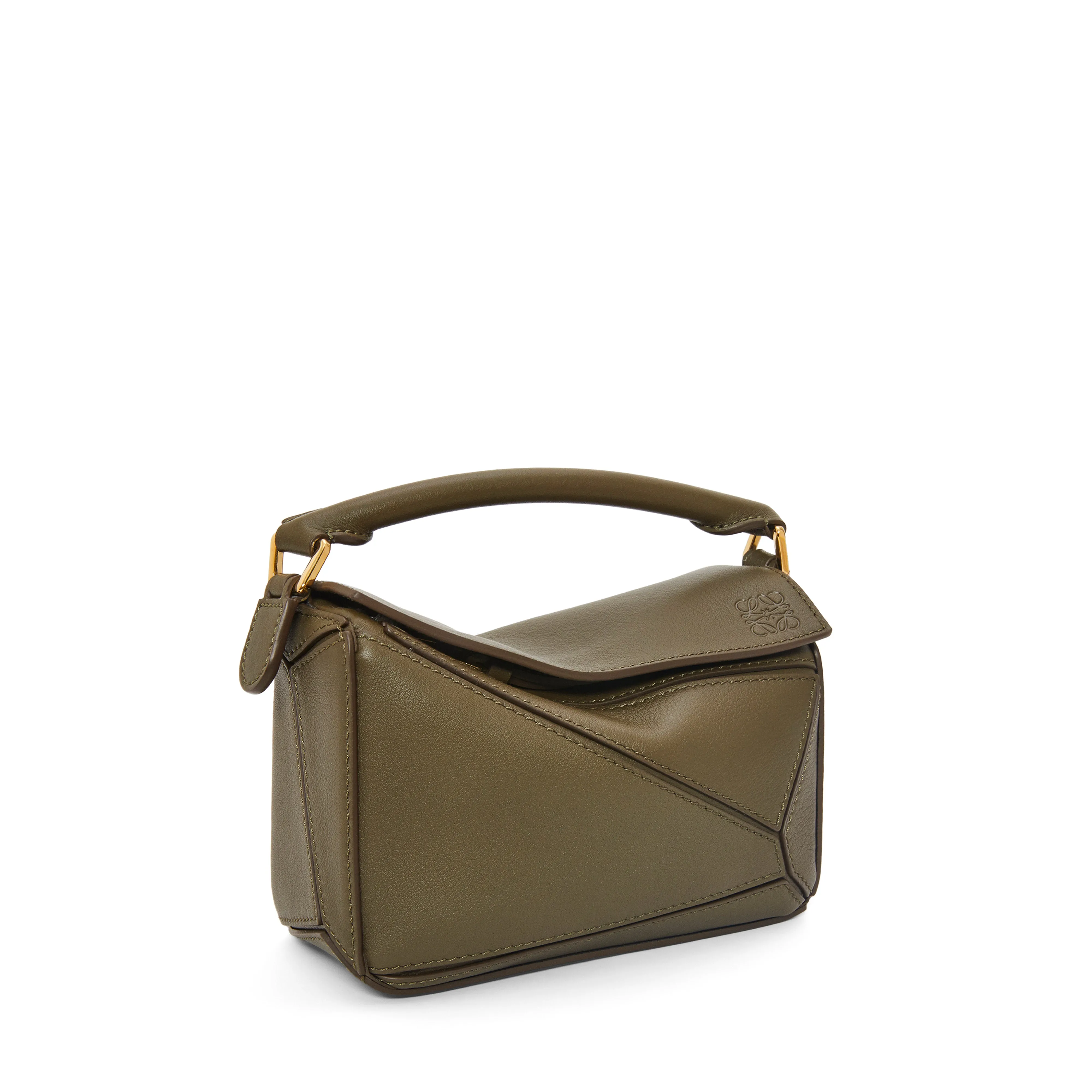 Loewe - Women's Puzzle Mini Bag - (Dark Khaki Green)