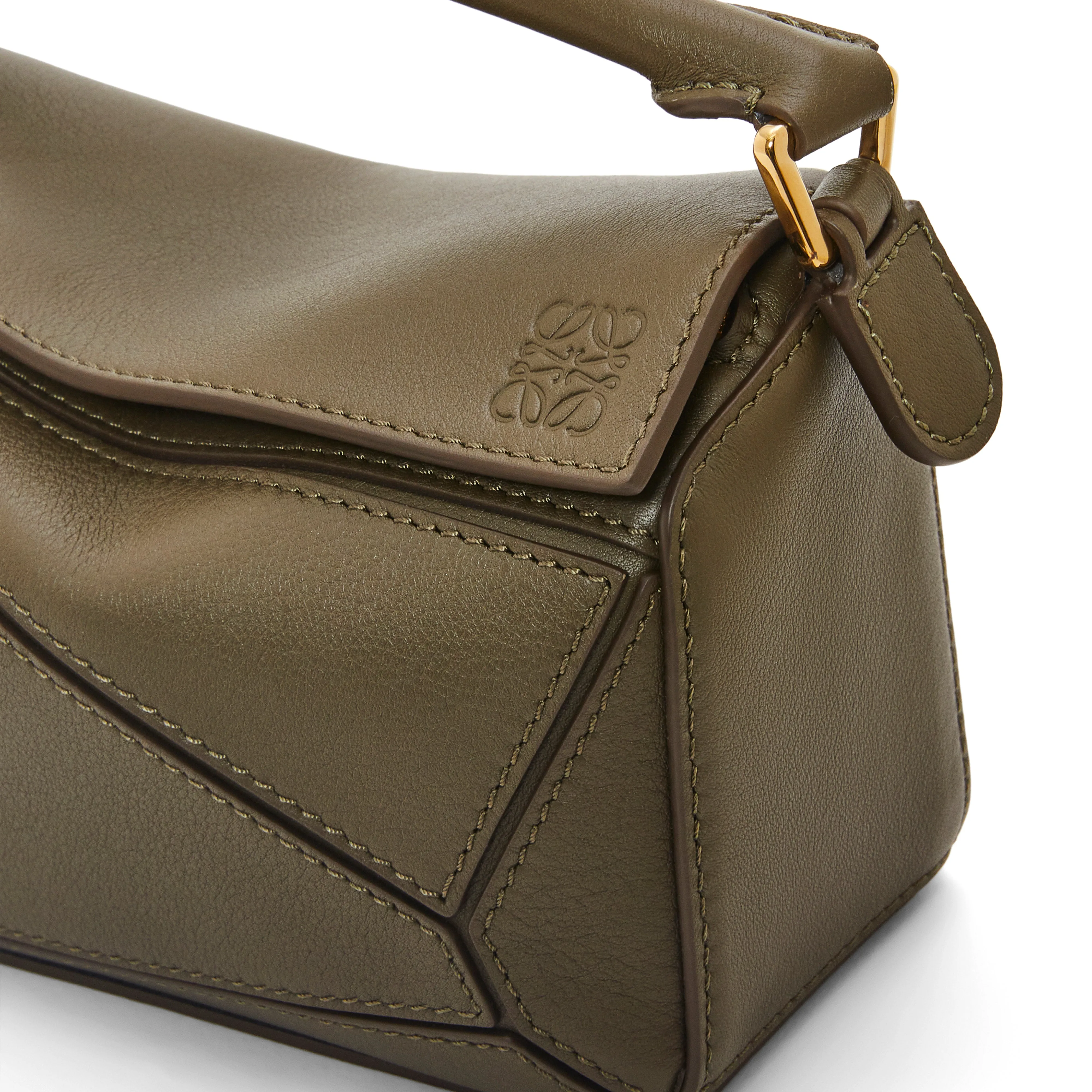 Loewe - Women's Puzzle Mini Bag - (Dark Khaki Green)