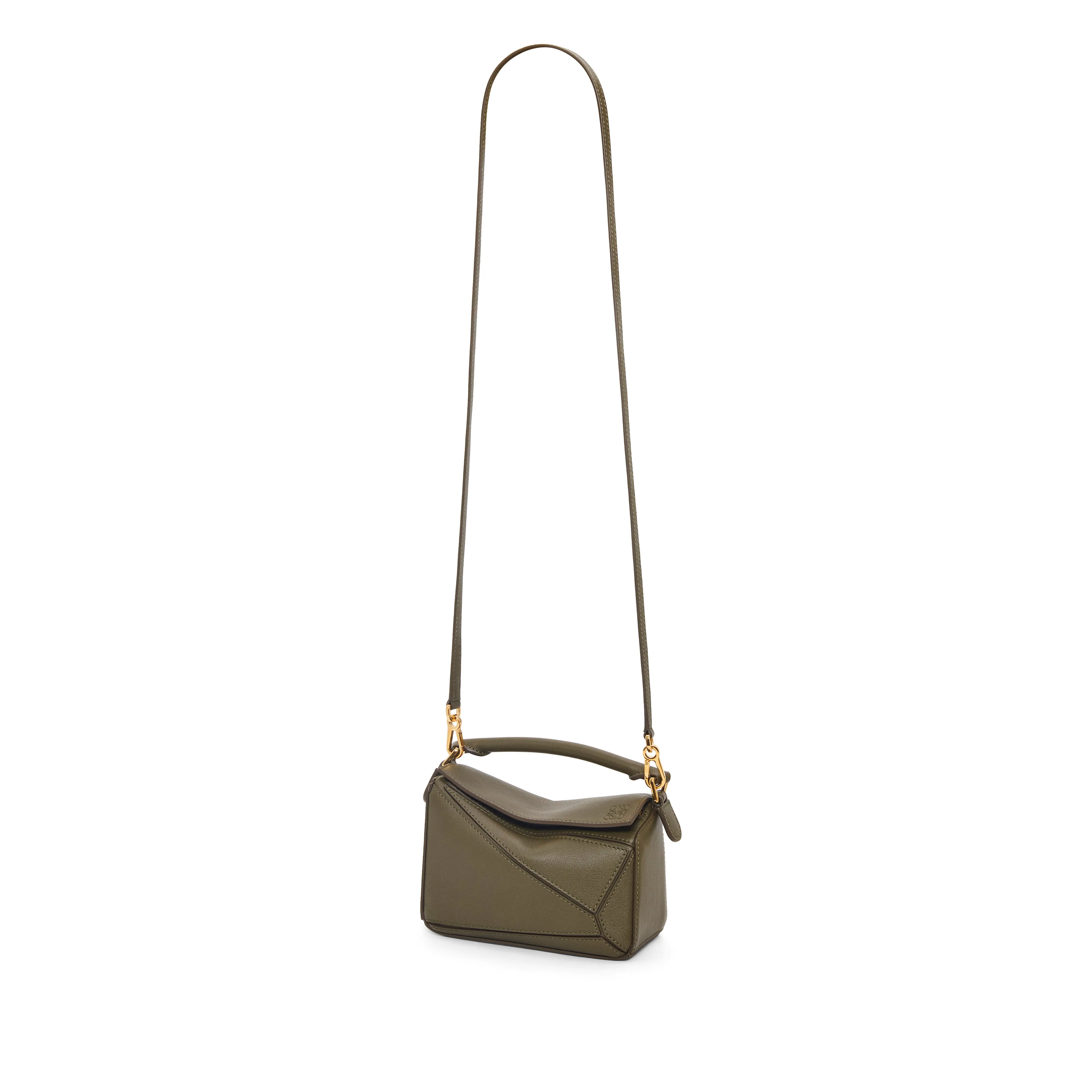 Loewe - Women's Puzzle Mini Bag - (Dark Khaki Green)