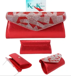 LOVE AND DIAMONDS CLUTCH