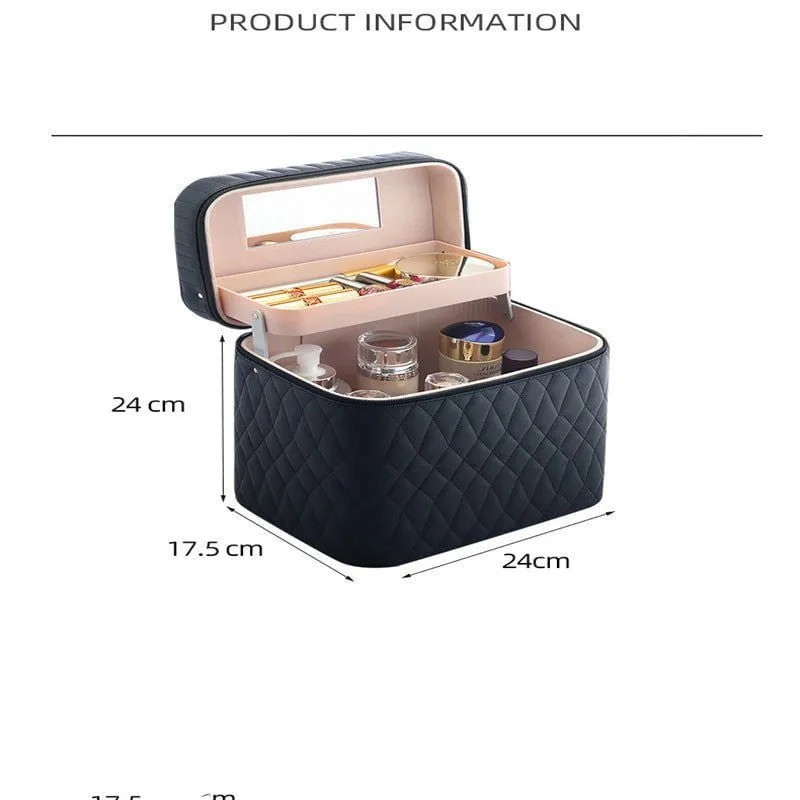 LovelyRLovely Large Capacity Korean Style Portable Cosmetics Storage Box