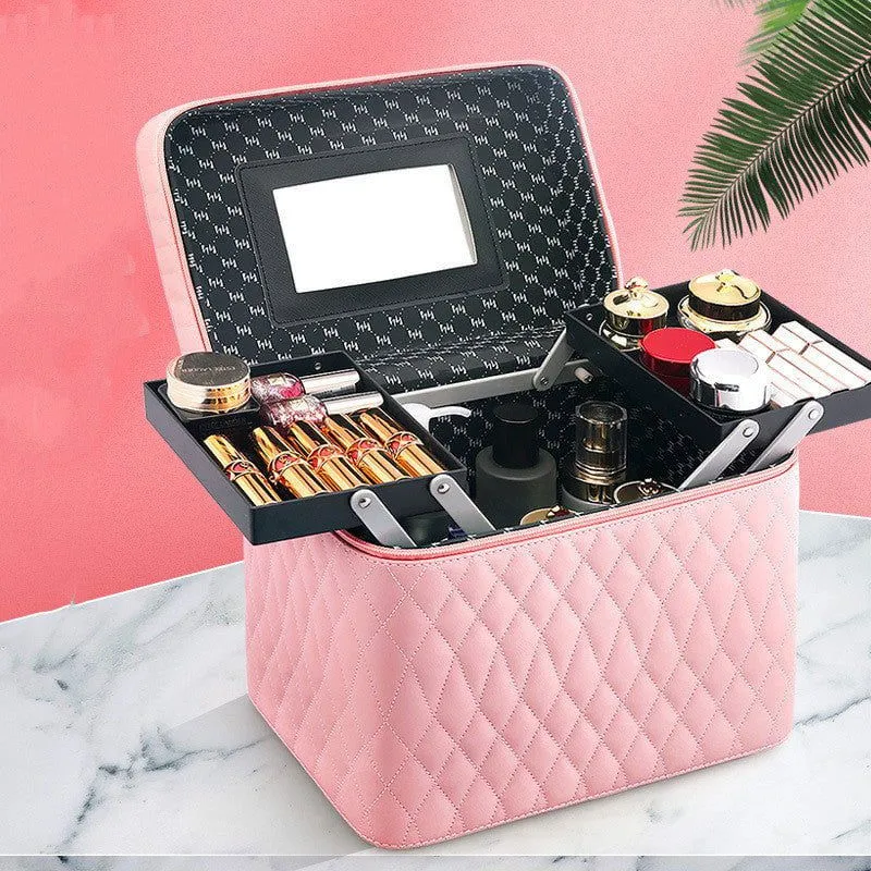 LovelyRLovely Large Capacity Korean Style Portable Cosmetics Storage Box