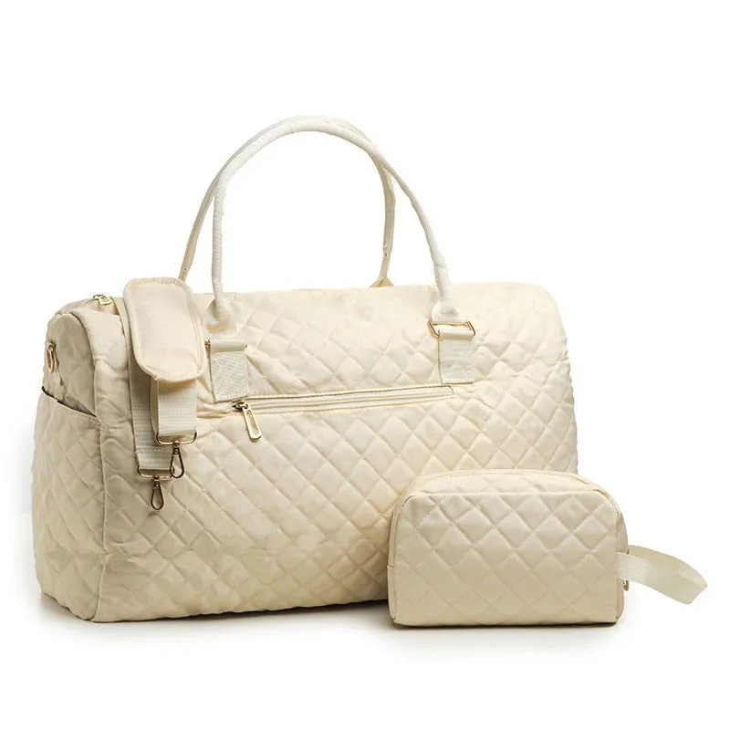 LovelyRLovely Women's Quilted Travel Baggage