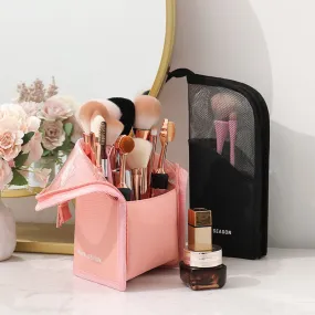 Makeup brush finishing bucket portable storage tube