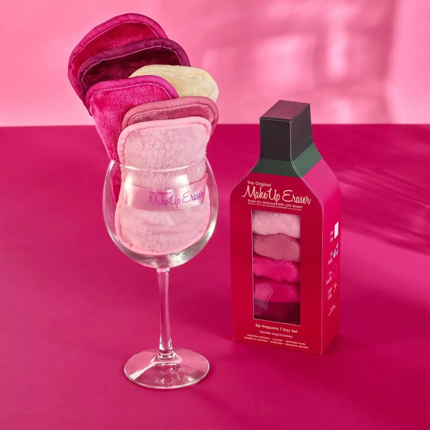 MakeUp Eraser Sip Happens Wine Collection 7-Day Set