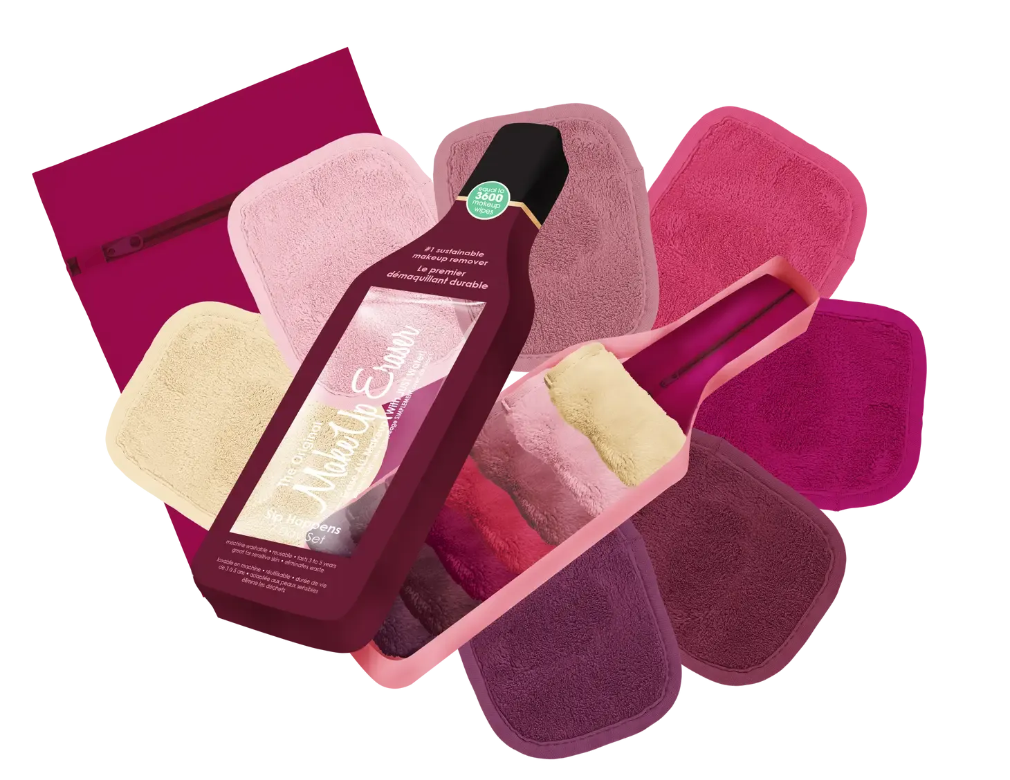 MakeUp Eraser Sip Happens Wine Collection 7-Day Set