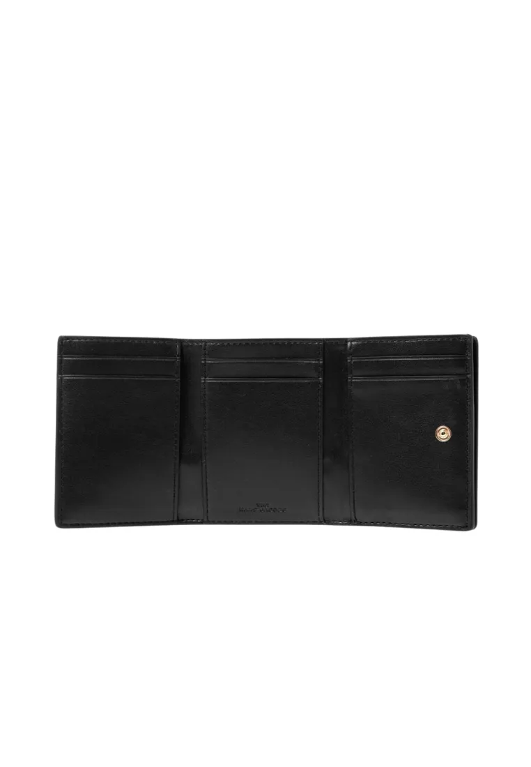 Marc Jacobs The Bold Medium Trifold Wallet In New Black M0017141