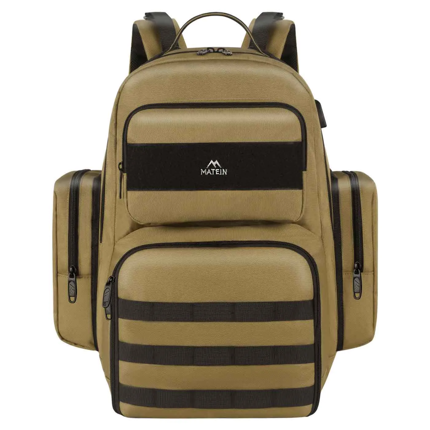 Matein Heavy Duty Backpack With Lunch Box