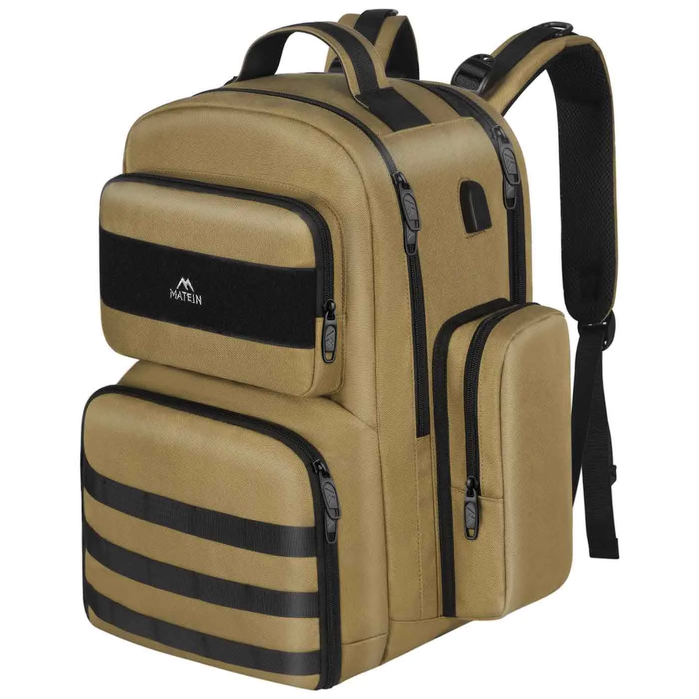 Matein Heavy Duty Backpack With Lunch Box